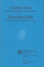 Lumina Lina. Gracious Light, an VI, nr. 3, iulie-septembrie 2001 foto