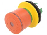 Comutator de Siguranță 30mm cu LED Roșu IP66