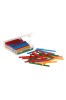 Bețe de numărat multicolore, 7,5 cm, set de 100, material din bambus, Oem