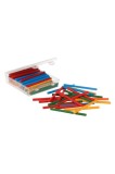 Cumpara ieftin Bețe de numărat multicolore, 7,5 cm, set de 100, material din bambus
