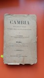 Cambia dupa legile in vigoare in Vechiul Regat, Bucovina si Transilvania - I. N. Fintescu Vol. I