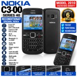 Cumpara ieftin Telefon Nokia C3-00 Reconditionat, Negru, OEM, Garantie. Aspect 10/10. Folie Ecran. Incarcator + Acumulator