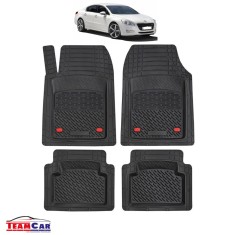 Covorase Auto TeamCar&reg; Tip Tavita Compatibile Peugeot 508 I (2010-2018) Negru Material Rezistent