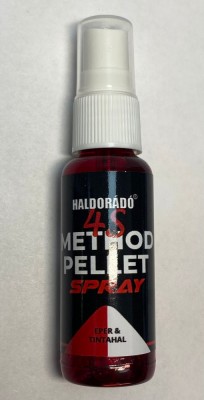Haldorado 4S Method Pellet Spray 30ml - Capsuna &amp;amp; Squid foto