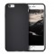 Husa iPhone 6 / iPhone 6S (4.7&Prime;) tip carcasa slim silicon mat, Negru