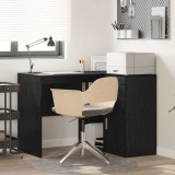 VidaXL Birou de colț 2 pcs Stejar negru 102 x 50 x 75 cm Lemn compozit
