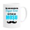 Cana alba personalizata &quot;Nu am nevoie de super eroi, eu il am pe mosu&quot;, INOVATIX&reg;. 330ml