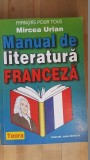 Manual de literatura franceza- Mircea Urian