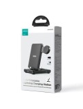 Joyroom (JR-WQS02) Incarcator Wireless, Statie 4 in 1, Lightning, 7.5W, Qi Charging, tip Stand, Foldable,