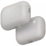 Husa UNIQ Lino pentru Apple AirPods Pro 3, Bej