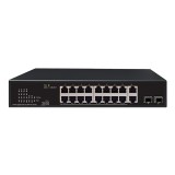 Cumpara ieftin Switch 16xRJ45 POE, 2xRJ45, 2xSFP, Gigabit - UNV NSW2010-18GT2GP-POE-IN, Uniview