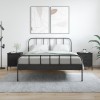 VidaXL Noptiere, 2 buc., negru, 40x42x50 cm, lemn compozit