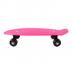 Skateboard 42 cm pentru fetite roz