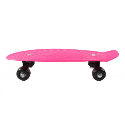 Skateboard 42 cm pentru fetite roz foto