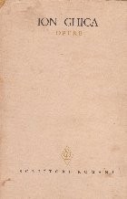 Opere, I (Ghica)
