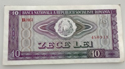 Romania - 10 Lei 1966 foto