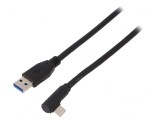 Cablu USB A la USB C &icirc;n unghi, Goobay