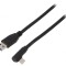 Cablu USB A la USB C &icirc;n unghi