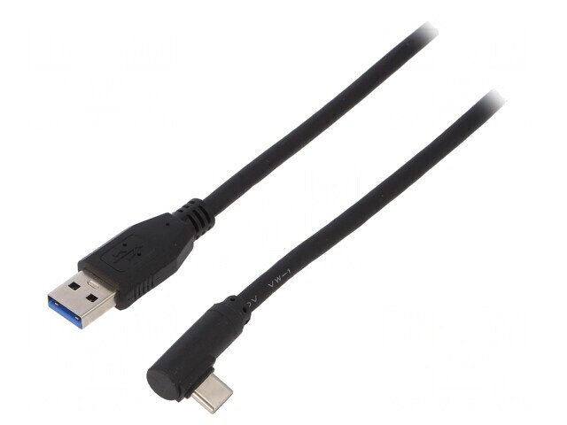 Cablu USB A la USB C &icirc;n unghi