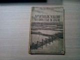 APARARI DE MALURI SI CORECTARI DE RAURI - Ion Moldovanu - 1949, 162 p., Alta editura