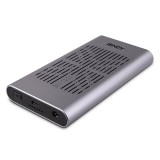 Rack extern USB 3.2 Gen 2x2 Dual M.2 NVMe SSD cu functie de clona, Lindy L43382