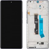 Display cu Touchscreen Xiaomi Redmi Note 14 Pro 4G, cu Rama, Violet (Aurora Purple), Service Pack 560002000O600