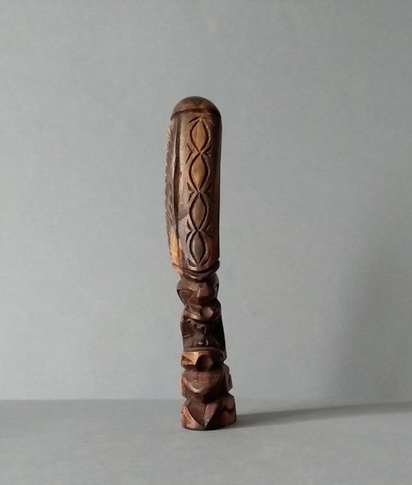 Sculptură Din Lemn Haitiană