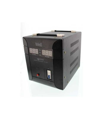 Stabilizator automat de tensiune Agile 3000VA/2100W Well foto
