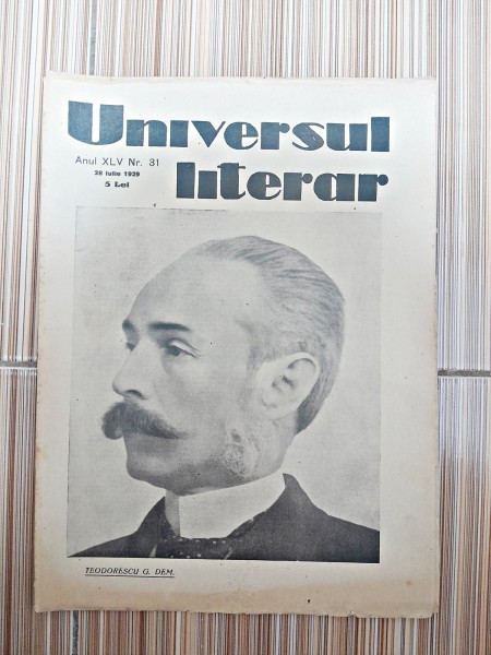 Revista Universul Literar nr.31/1929