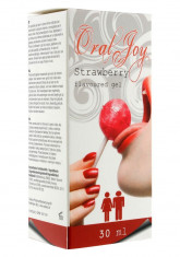 Gel Pentru Sex Oral Oral Joy Strawberry, 30 ml foto
