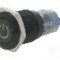 Intrerupator anti-vandalism, ON-ON, &Oslash;16mm, ONPOW - LAS2GQF-11ZDT/R/12V/A