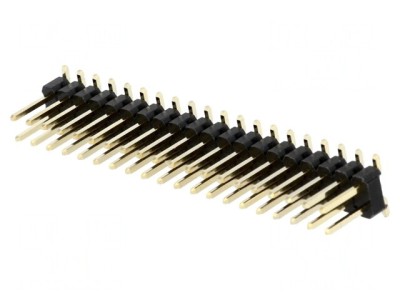 Conector Pini Tată 40 Pini 2,54mm 2x20 SMT Vertical foto