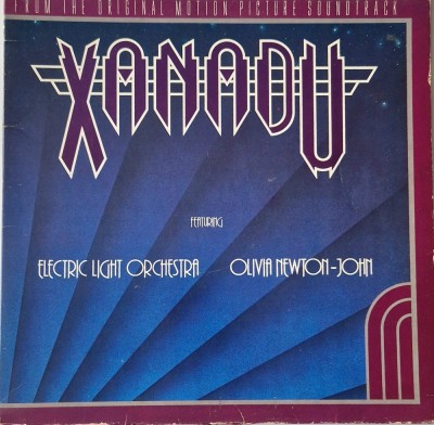 Electric Light Orchestra / Olivia Newton-John &amp;lrm;&amp;ndash; Xanadu (From The Original Motion Picture Soundtrack) _ VG / VG vinil, LP, disc muzica synth pop 1980 foto