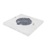 Capac camin cu rama din PVC 1.5 tone &ndash; 120x120x10 cm