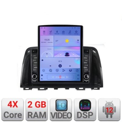 Navigatie Mazda 6 2013-2017 K-223 ecran tip TESLA 9.7&amp;quot; cu Android Radio Bluetooth Internet GPS WIFI 2+32 DSP Quad Core CarStore Technology foto
