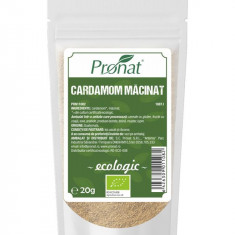 Cardamom Macinat Bio 20 grame Pronat