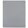 Cearsaf de pat cu elastic, gri, 90x200 cm, bumbac