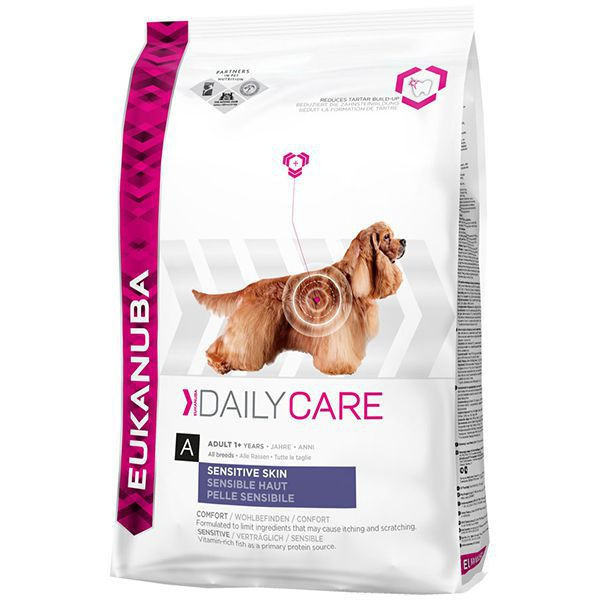 EUKANUBA Daily Care for SENSITIVE SKIN - 12 kg