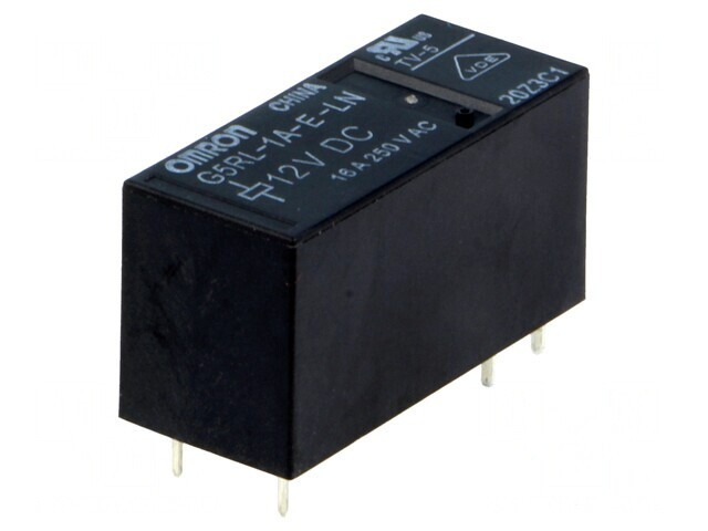Releu Electromagnetic SPST-NO 12VDC 16A 250VAC PCB