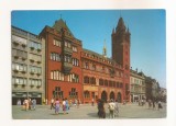 FA161 - Carte Postala - ELVETIA - Basel Marktplatz mit Rathaus, necirculata