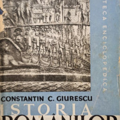 Constantin C. Giurescu - Istoria romanilor, volumul 1, editia a patra