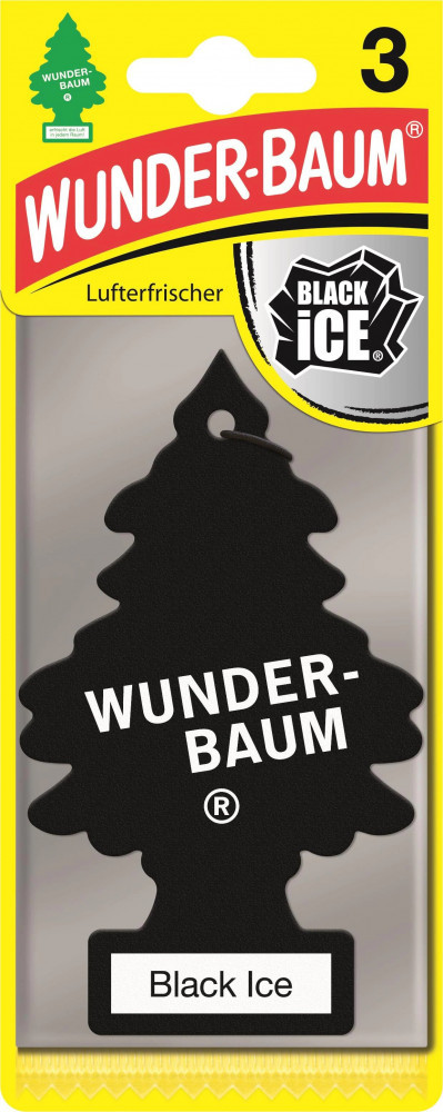 Odorizant auto Clip WUNDER-BAUM® Black Ice