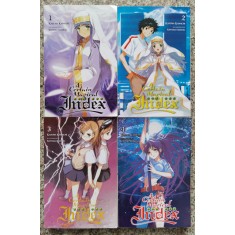 A Certain Magical Index (light Novel) Vol. 1-4 - Kazuma Kamachi , C204