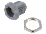 Mufă Mamă Circulară 2 Pin 10A IP50 0.5mm&sup2;