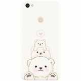 Husa silicon pentru Xiaomi Redmi Note 5A, Family Bear