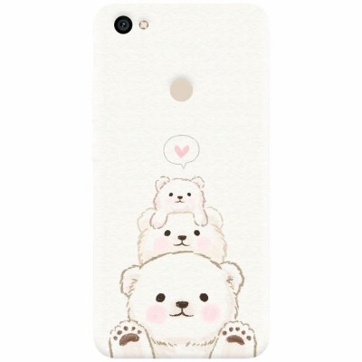 Husa silicon pentru Xiaomi Redmi Note 5A, Family Bear foto