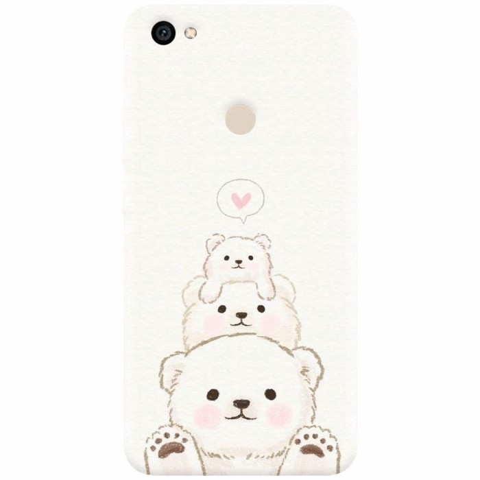 Husa silicon pentru Xiaomi Redmi Note 5A, Family Bear