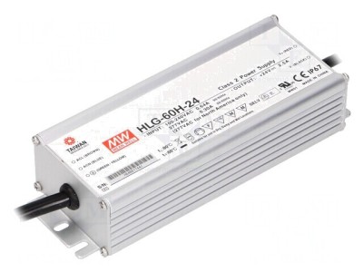 Alimentator LED 60W 24V IP67 foto