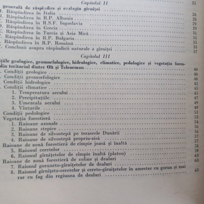 STUDIUL ECOLOGIC SI SILVICULTURAL AL G&amp;Acirc;RNITELOR DINTRE OLT SI TELEORMAN-GH.MARCU-1965 X3. foto