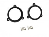 Set inele cu suruburi fixare boxe auto 13cm Renault Megane III, Logan